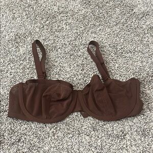 CUUP chocolate brown Balconette Bra